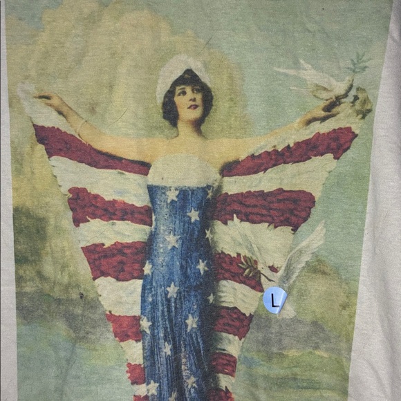Hatman originals Americana, Miss liberty T-shirt 008 TEE - Picture 2 of 2